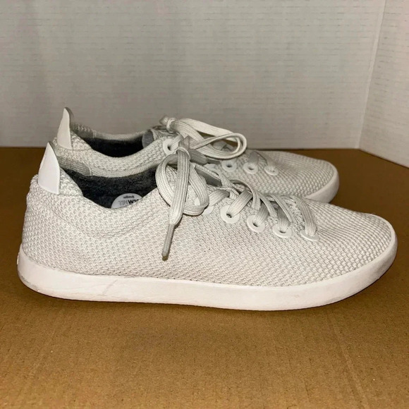 White knit AllBirds sneakers - Picture 5 of 7